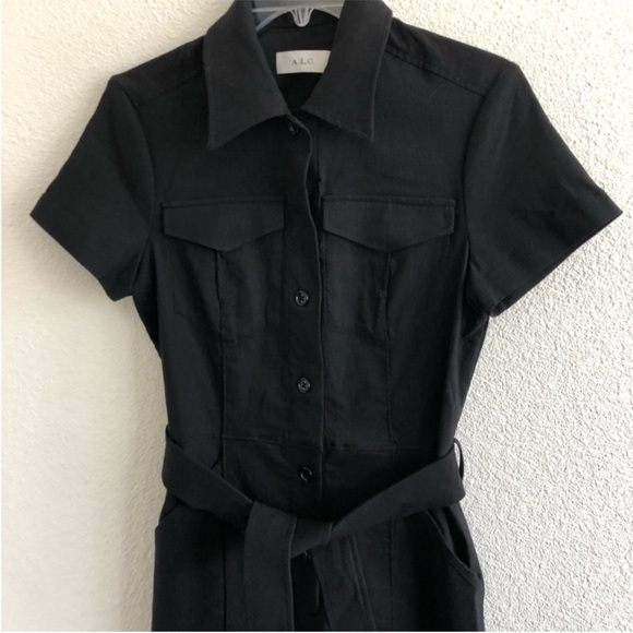 A.L.C. Rivington Belted Jumpsuit - Picture 6 of 9